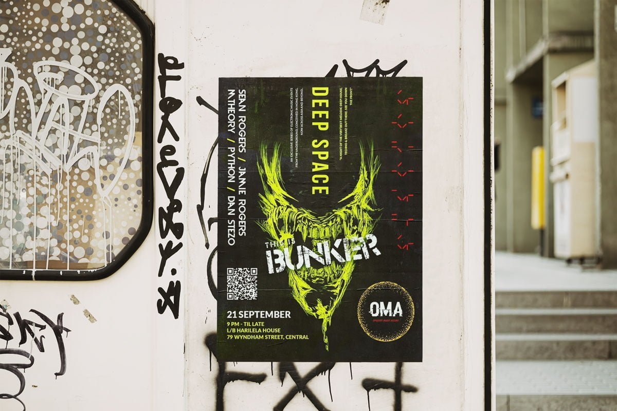 Bunker-Grunge-Outdoor—Poster